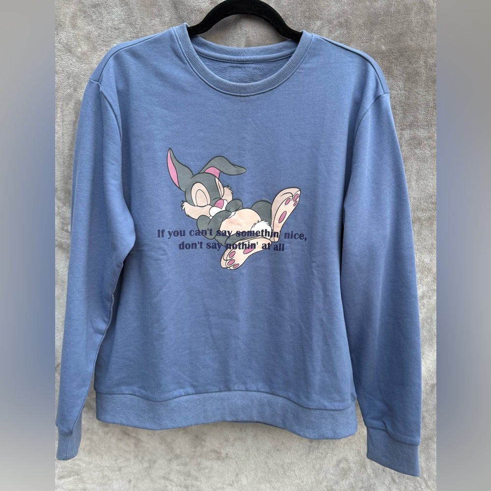 Disney Blue High Cheeks Sweatshirt